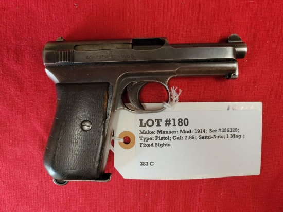 Mauser, Mod 1914 7.65 Pistol