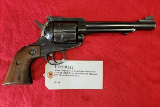 Ruger, New Model Blackhawk 357 Mag Rev