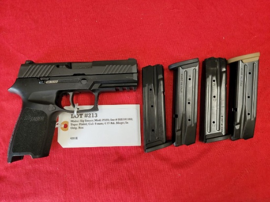 Sig Sauer P320 9mm Pistol