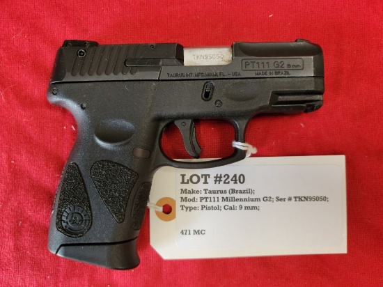 Taurus PT111 G2 9mm Pistol