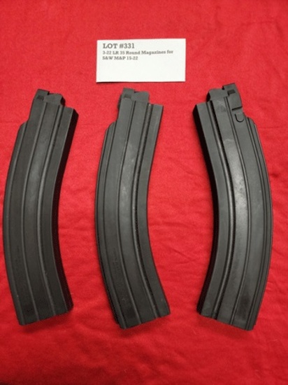 35 Rd. Mags for S&W M&P 15-22 (3)