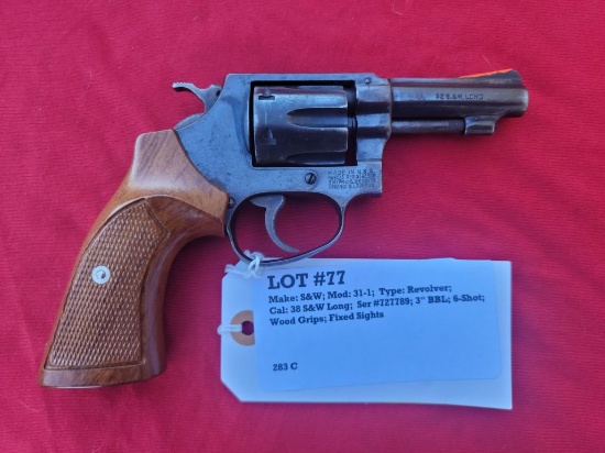 S&W Model 31-1 32 S&W Long Revolver