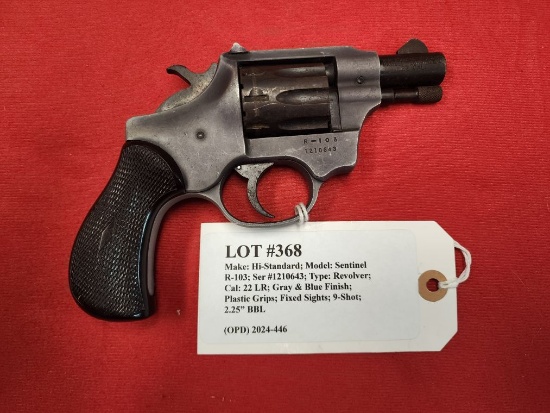 High Standard Model Sentinel R-103