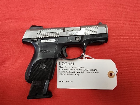 Ruger Model SR40c
