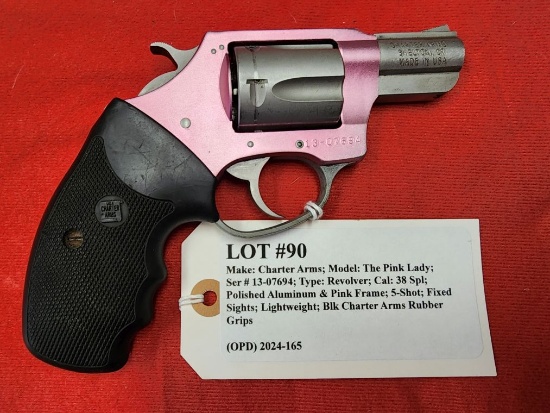 Charter Arms Corp. Model The Pink Lady