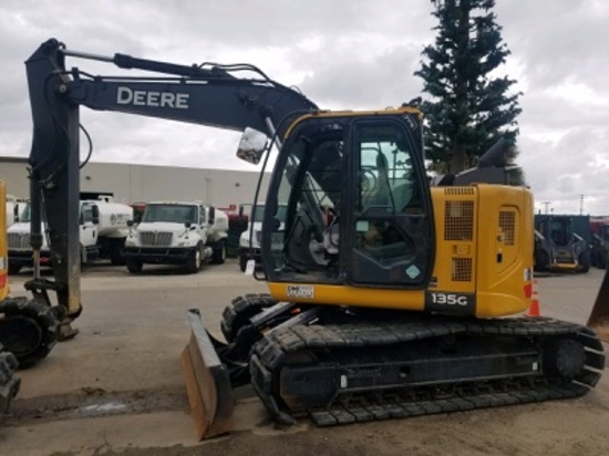 (2018) John Deere mod. 135G, Excavator, Net