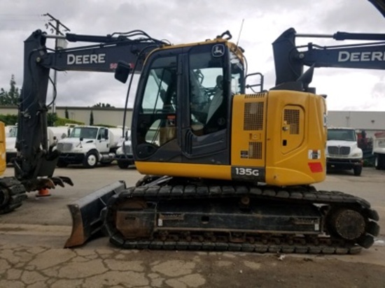 (2018) John Deere mod. 135G, Excavator, Net