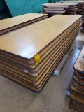 10x$ 8 ft x30in Wide Wood Banquet Tables