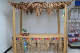 8 ft  Bambo Tiki Hut