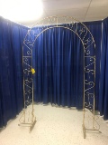 Wire Wedding Arch Adjustable Width