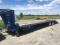 2013 B&B 24ft Deck Gooseneck Trailer with 10ft Hydraulic Dove Tail