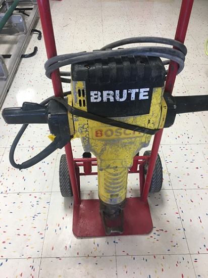 Bosch Brute 611304139 Electric Jack Hammer, with Cart