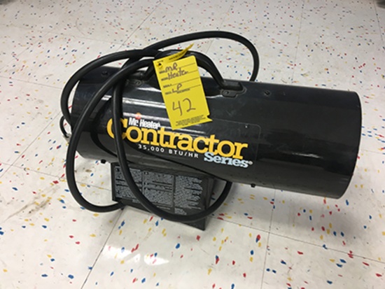 Mr Heater Contractor Series 35,000 BTU, Propane Electronic Ignite Heater