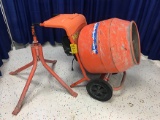 Belle Group MZZB 1/3 Yard Electric Cement Mixer with Stand