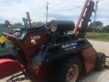 2004 Ditch Witch 1820 Walk Behind Trencher, 5in Dirt Chain, 48in Depth