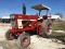International 1066 DT466, Flattop fenders, dual hyd, 18.4-38 tires, R.O.P.S., Canopy, reads 7054hrs