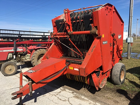 MF 1560 Baler, Single Twine, Stored Inside
