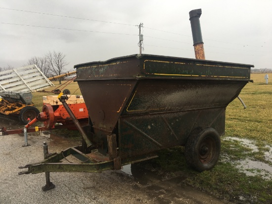 Grain-O-Vator Feed Cart
