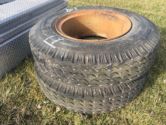 (2) 10.00-20 Tires