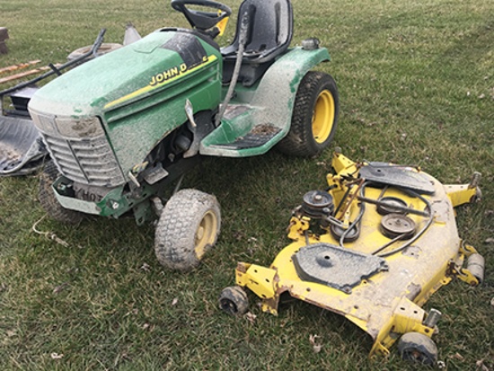 JD 235 and Deck