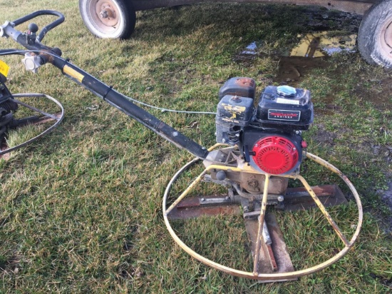 Wacker Cement Power Trowel