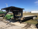 Hillsboro 20+4 Gooseneck 8 bolt. Wheels with 7ft top deck