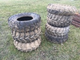 (7) Misc. ATV Tires