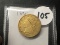 1835 $5 Classic Head Liberty Gold