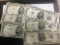 Lot of (6) 1-1934-D, 1953 $5 Silver Certificates