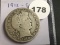1912-S Barber Half