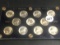Complete 11 War Nickels set Uncirculated