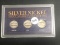 Silver nickel Mint Mark Collection
