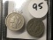1865 & 1866 3 Cent Piece