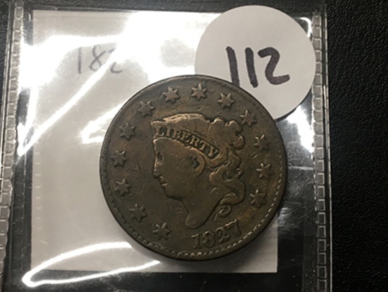 1827 Large Cent