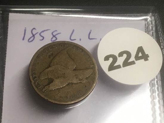 1858 Flying Eagle Cent Lrg. Letters