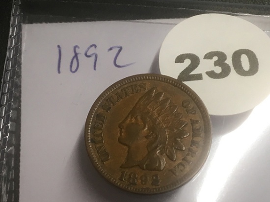 1892 Indian Cent