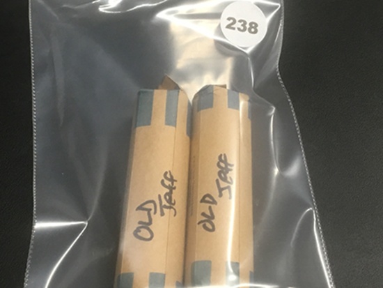 2 Rolls Old Jefferson Nickels