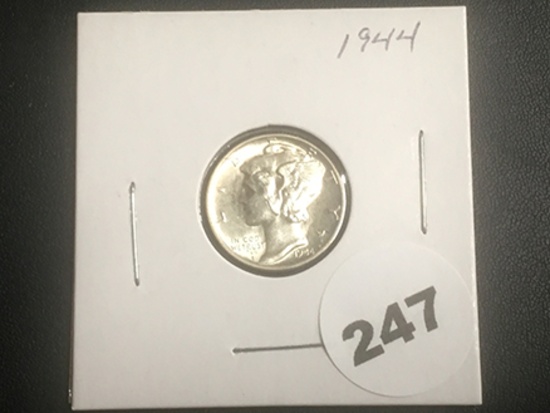 1944 Mercury Dime