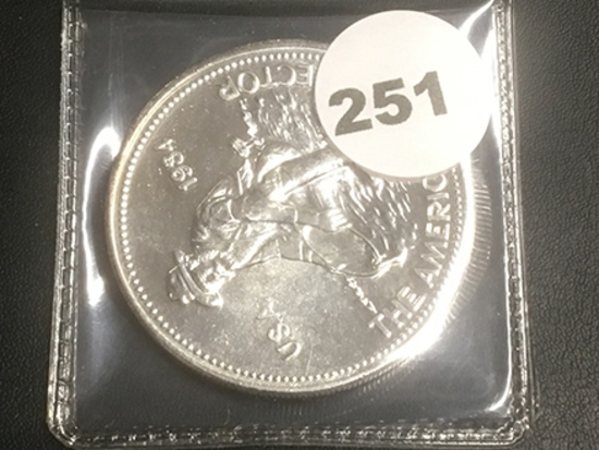 1984 Englehard American Prospector Round
