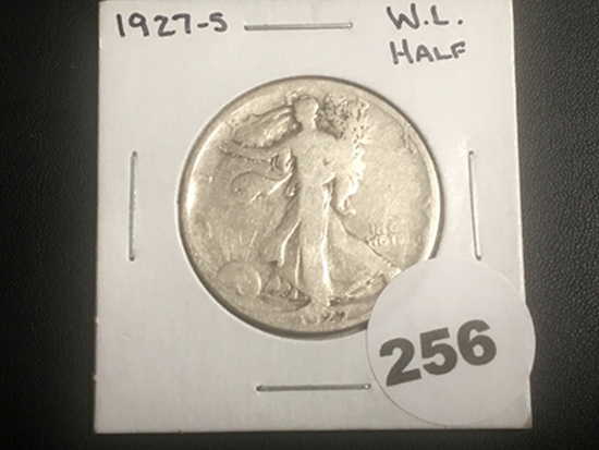 1927-S Walking Liberty Half