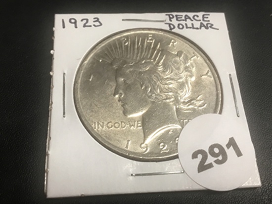 1923 Peace Dollar