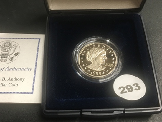 1999 Susan B Proof Dollar