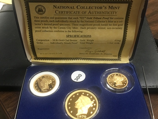CC Gold Tribute Proof set