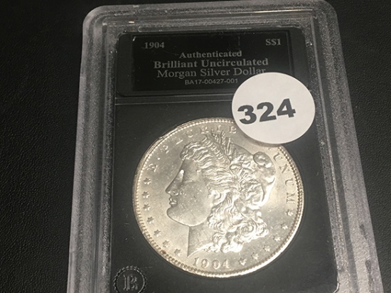 1904-O Morgan Silver Dollar BU