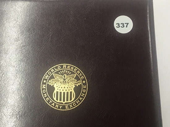 Book of 4 uncut $1 Federal Reserve Note