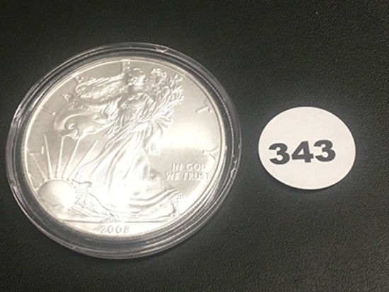 2008 American Silver Eagle