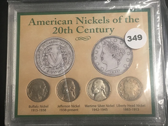 American Nickels of the 20th Century