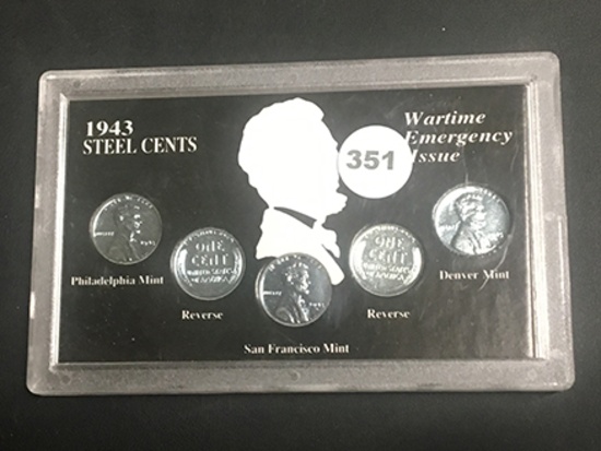 1943 Steel Cents