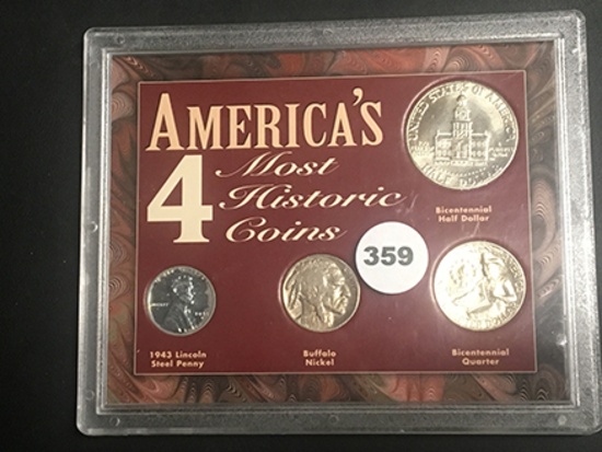 American 4 Most Historic Coins