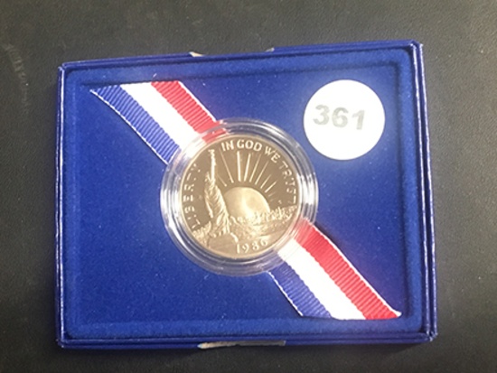 1986 Liberty Half Dollar